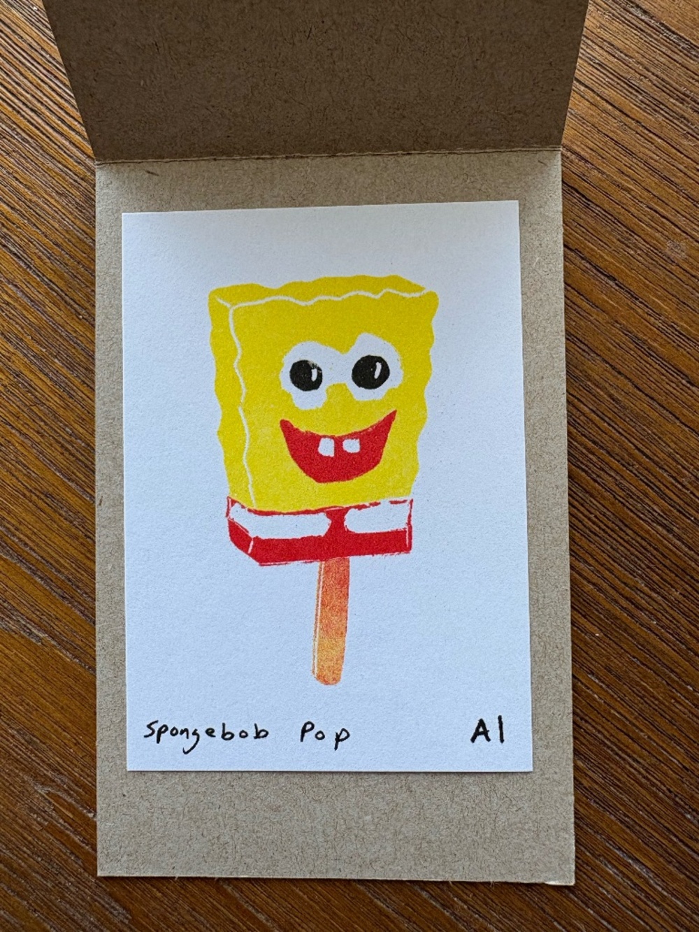 Anastasia Inciardi Mini Print - Spongebob Pop